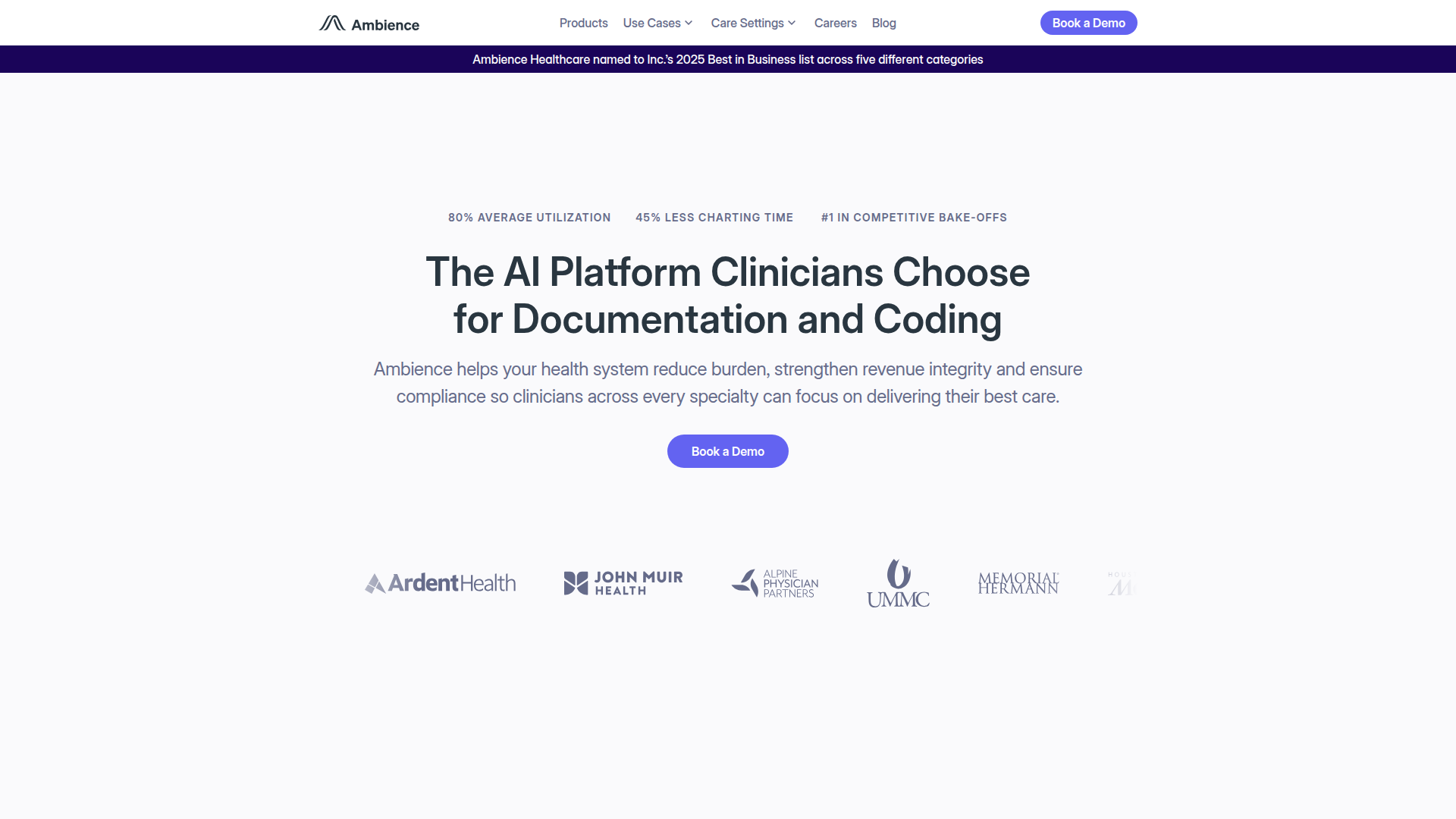 Ambience Healthcare screenshot 1