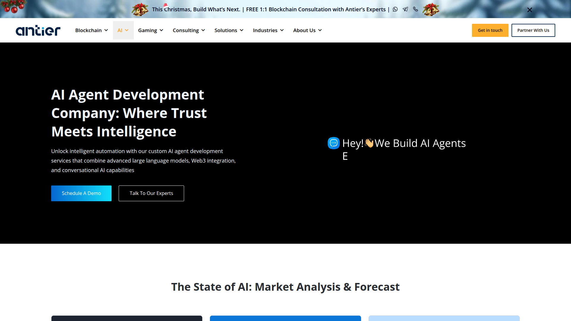 Antier AI Agent screenshot 1