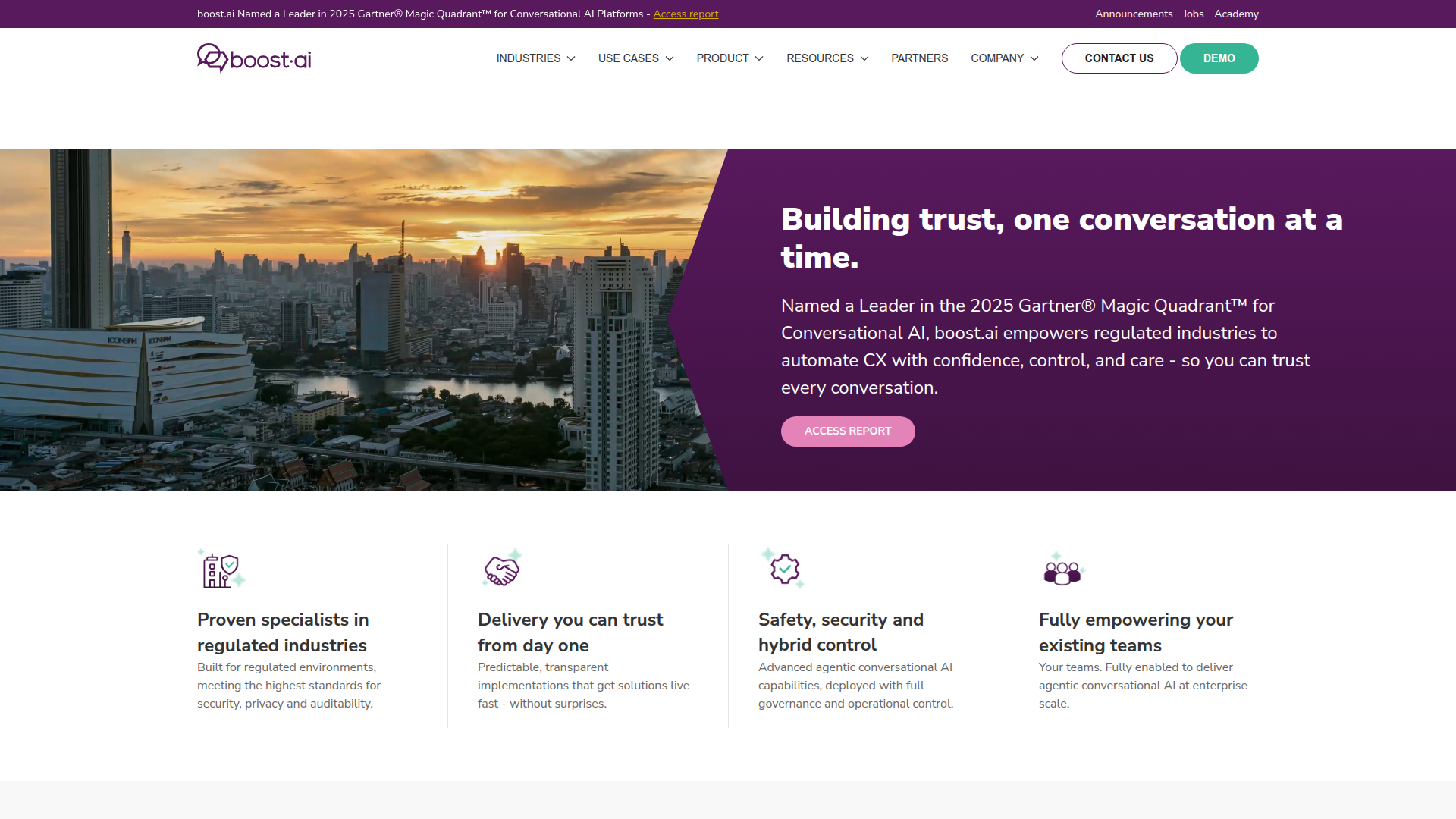 Boost.ai screenshot 1