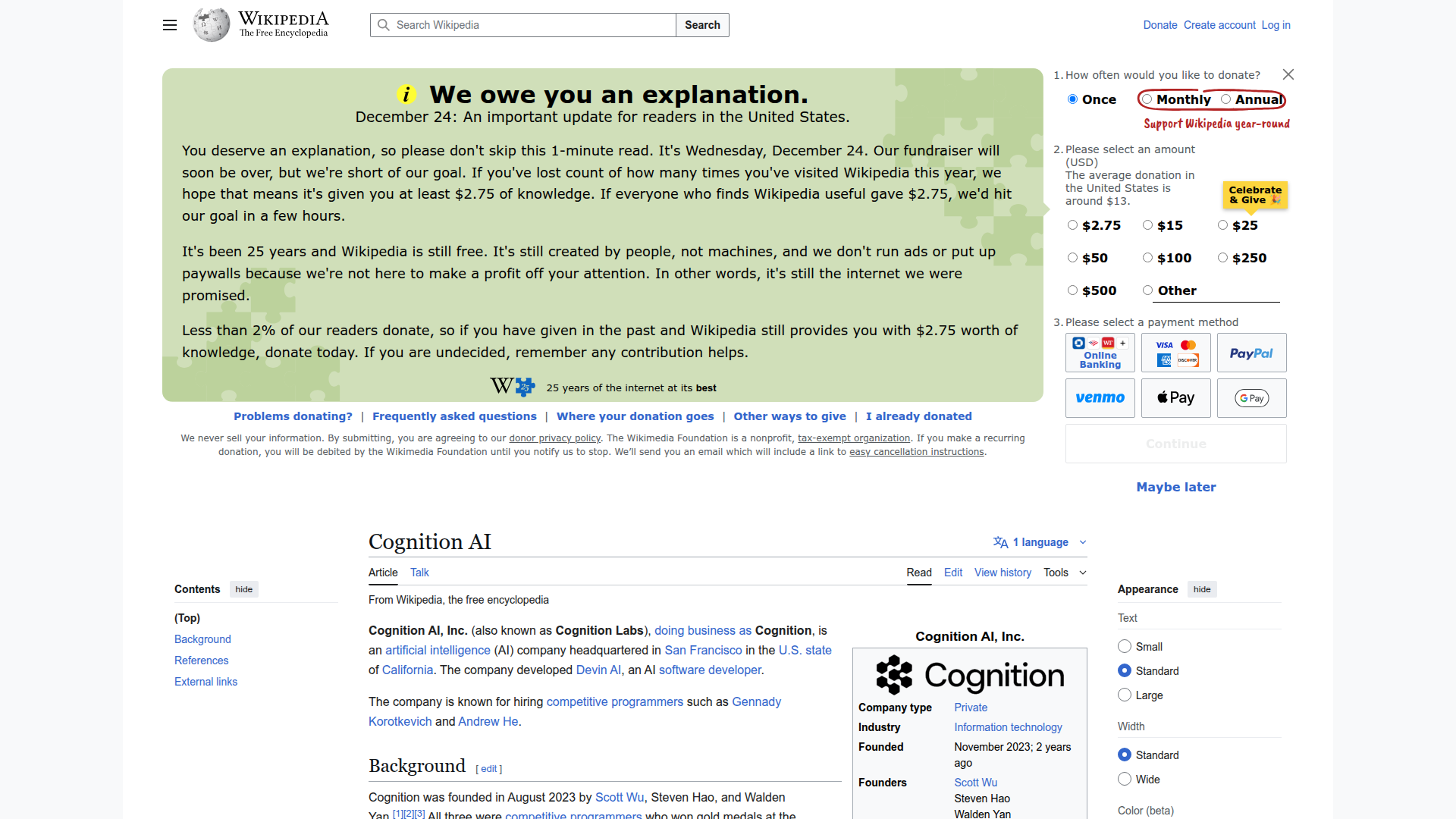 Cognition AI screenshot 1
