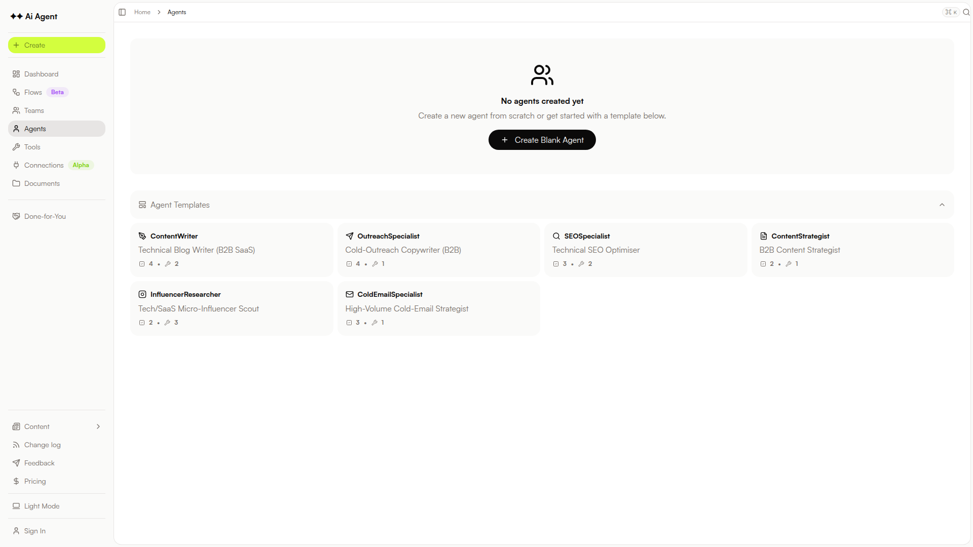 Custom AI Agent screenshot 1