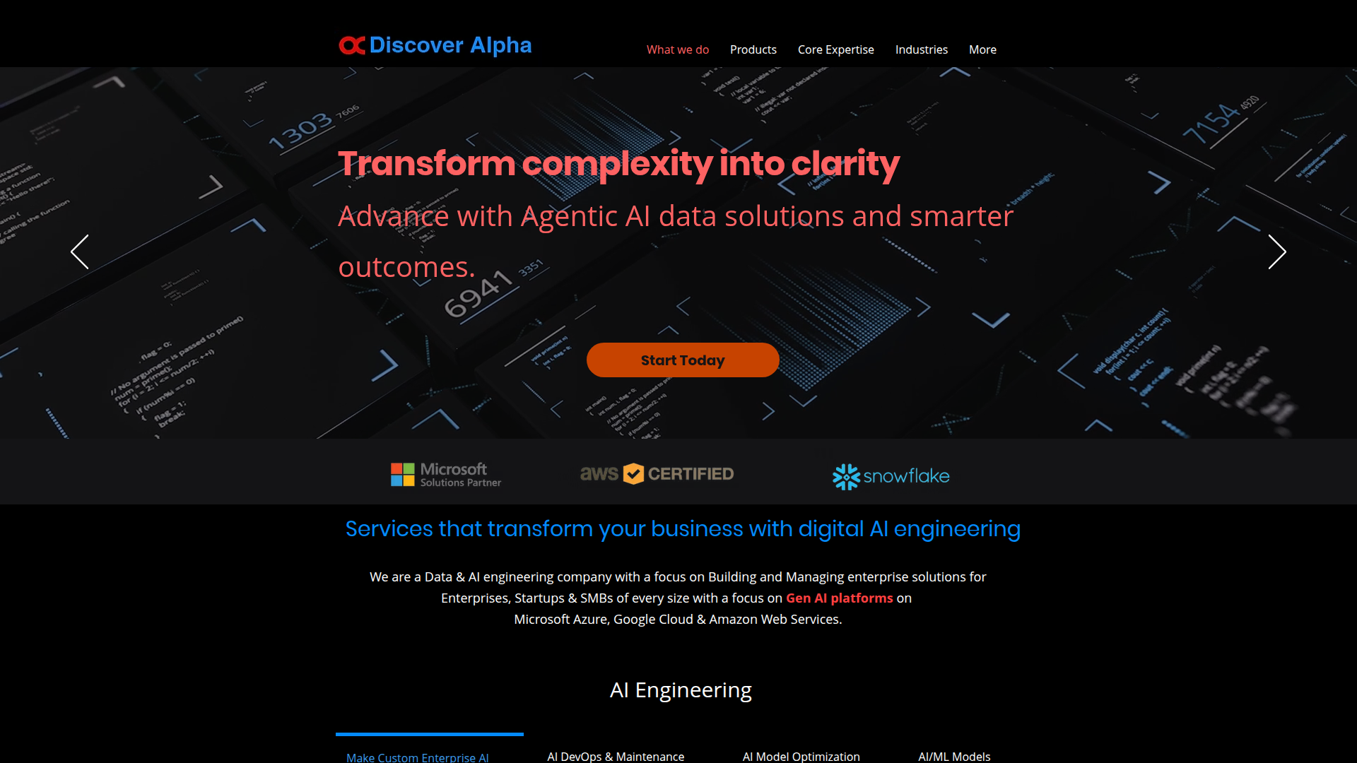 Discover Alpha LLC screenshot 1
