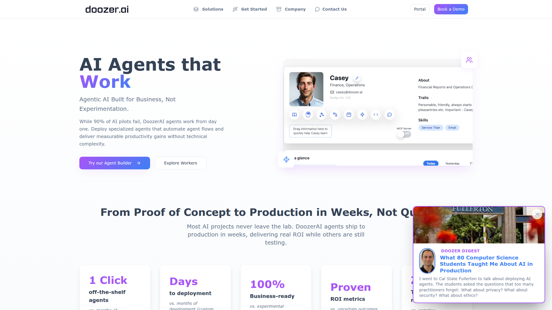 DoozerAI screenshot 1