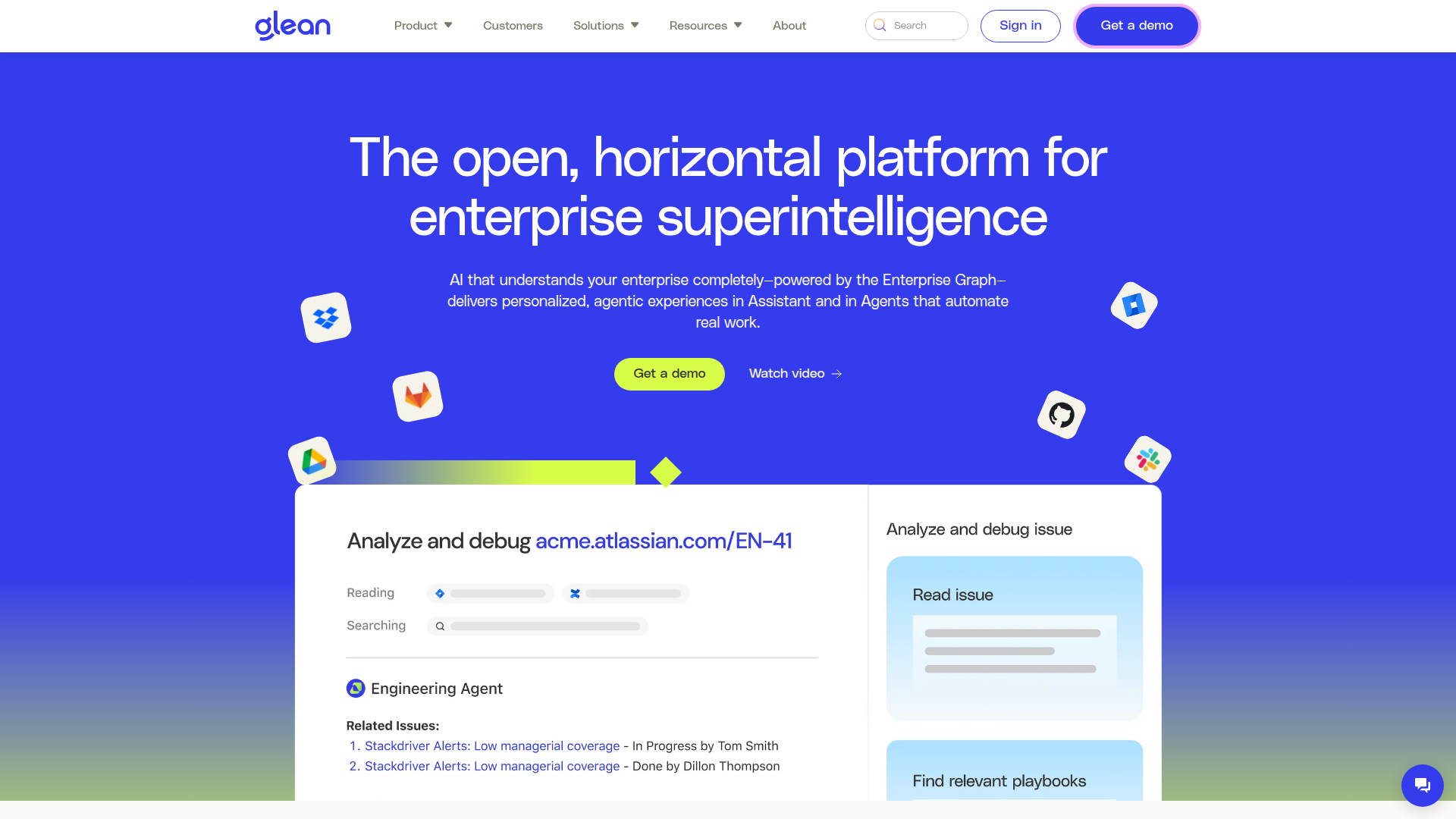 Glean Work AI screenshot 1