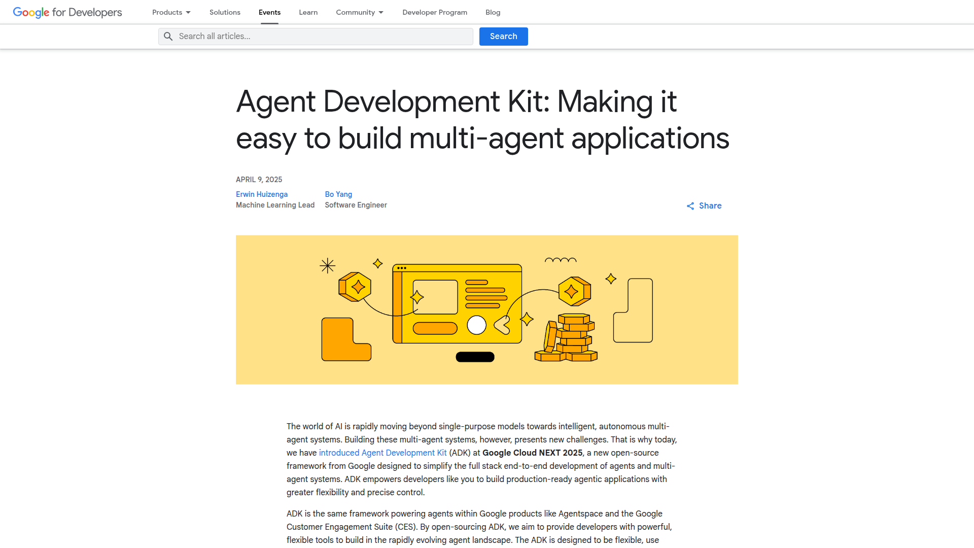 Google Agent Development Kit (ADK) screenshot 1