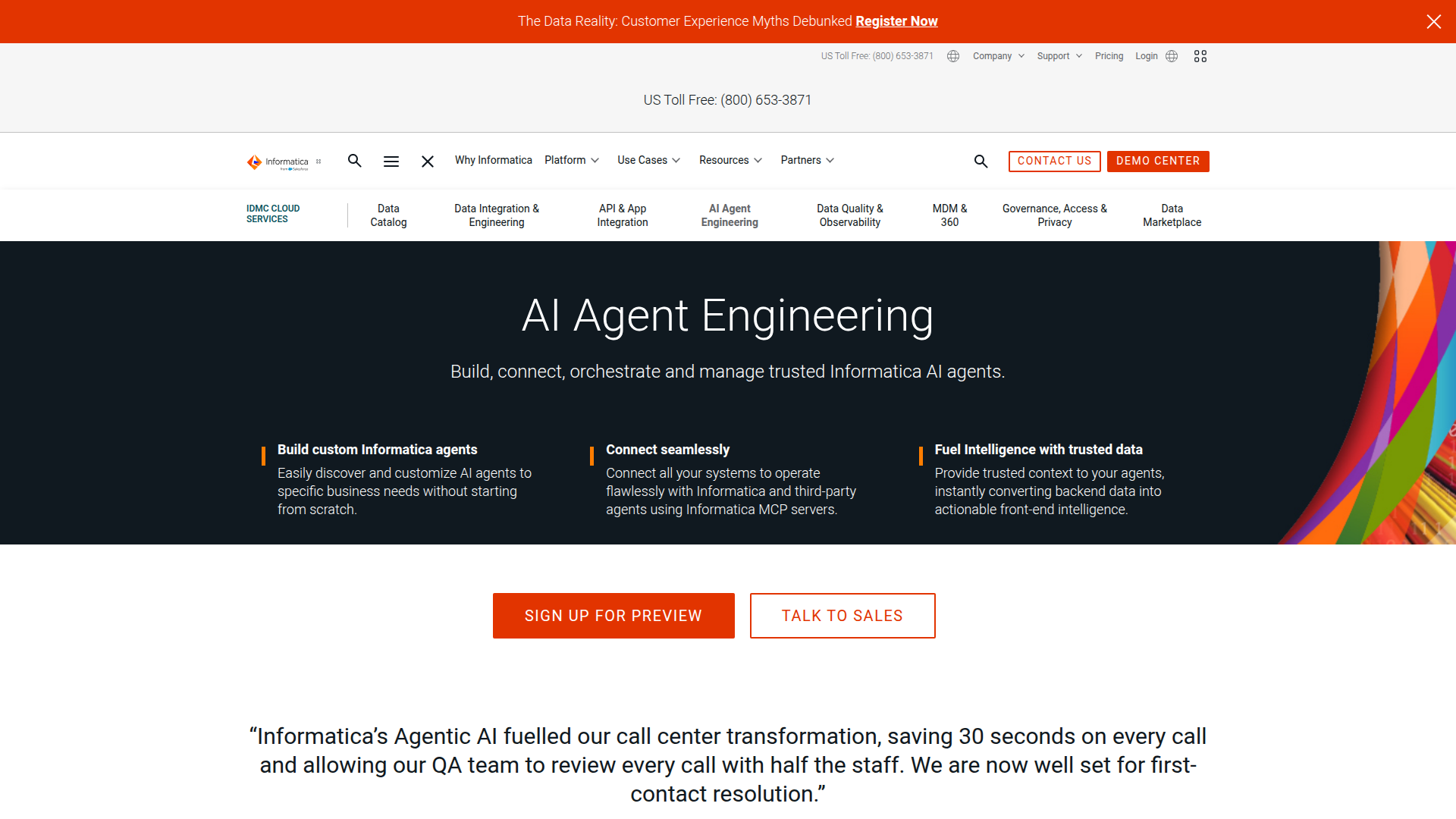 Informatica AI Agent Engineering screenshot 1
