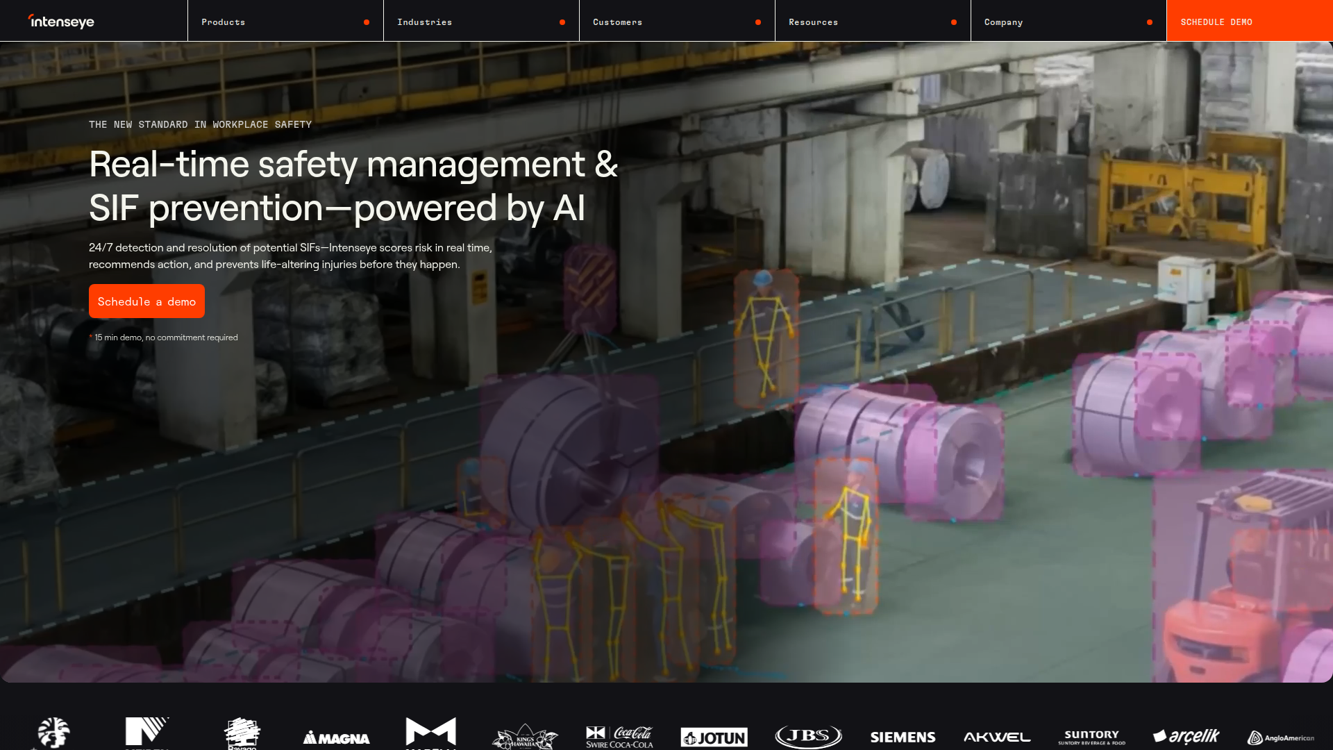 Intenseye screenshot 1