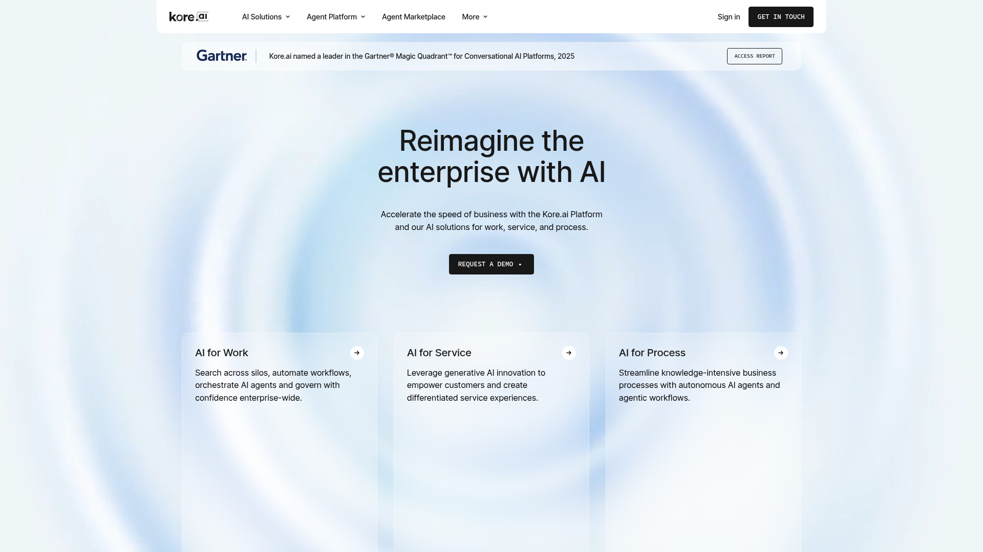Kore.ai screenshot 1