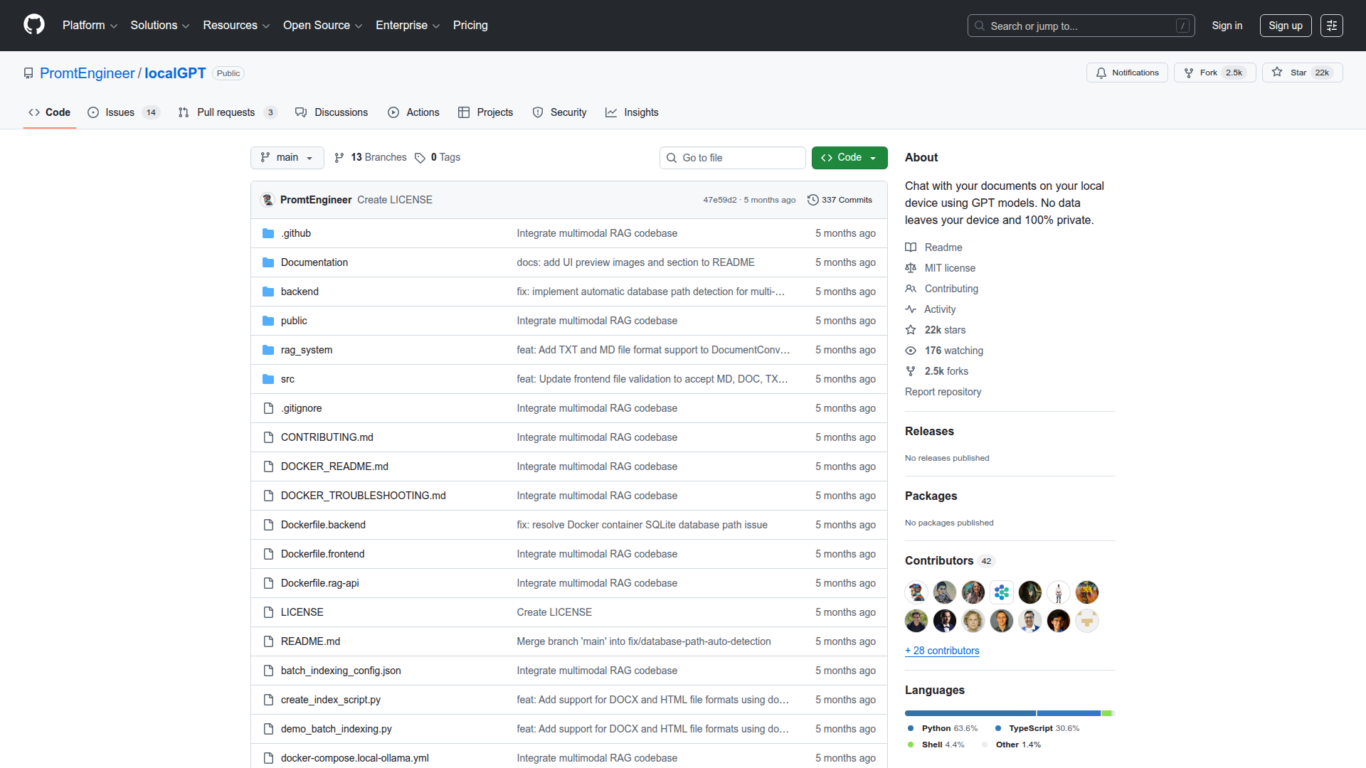 Local GPT screenshot 1