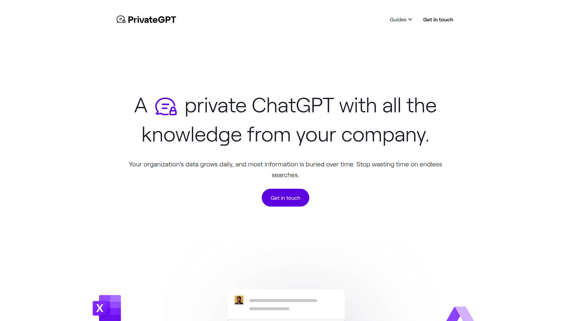 Private GPT screenshot 1