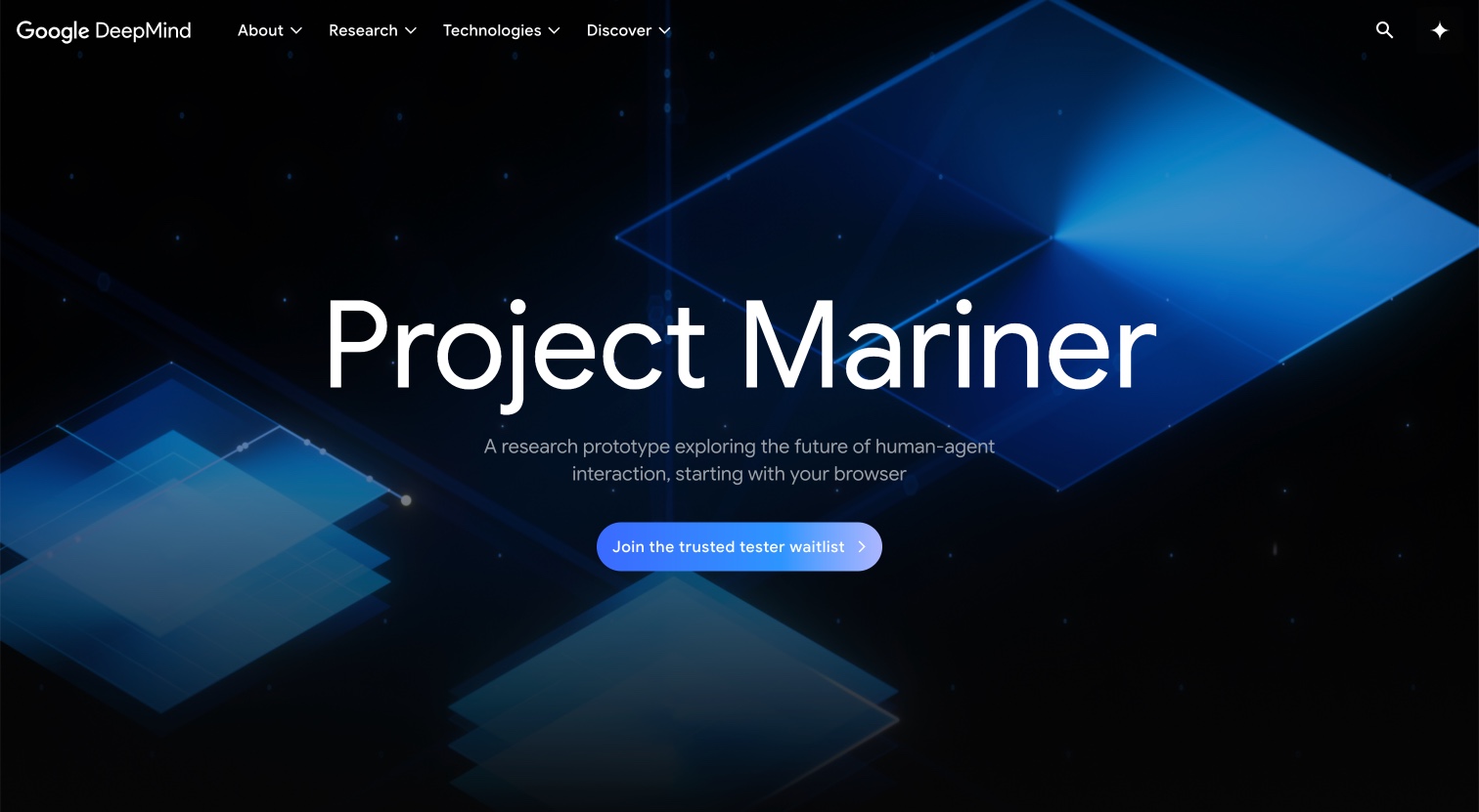 Project Mariner screenshot 1