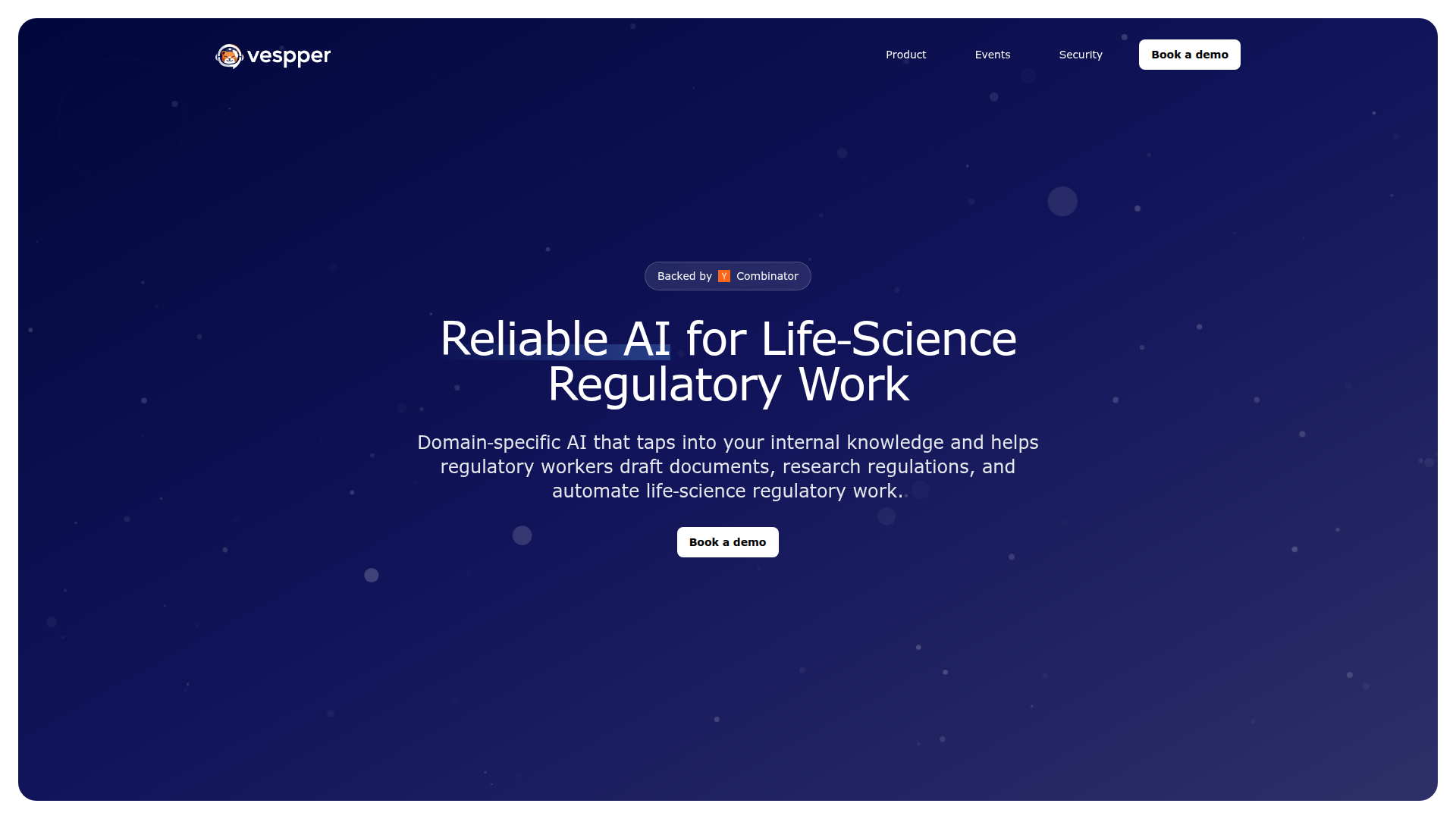 Vespper screenshot 1