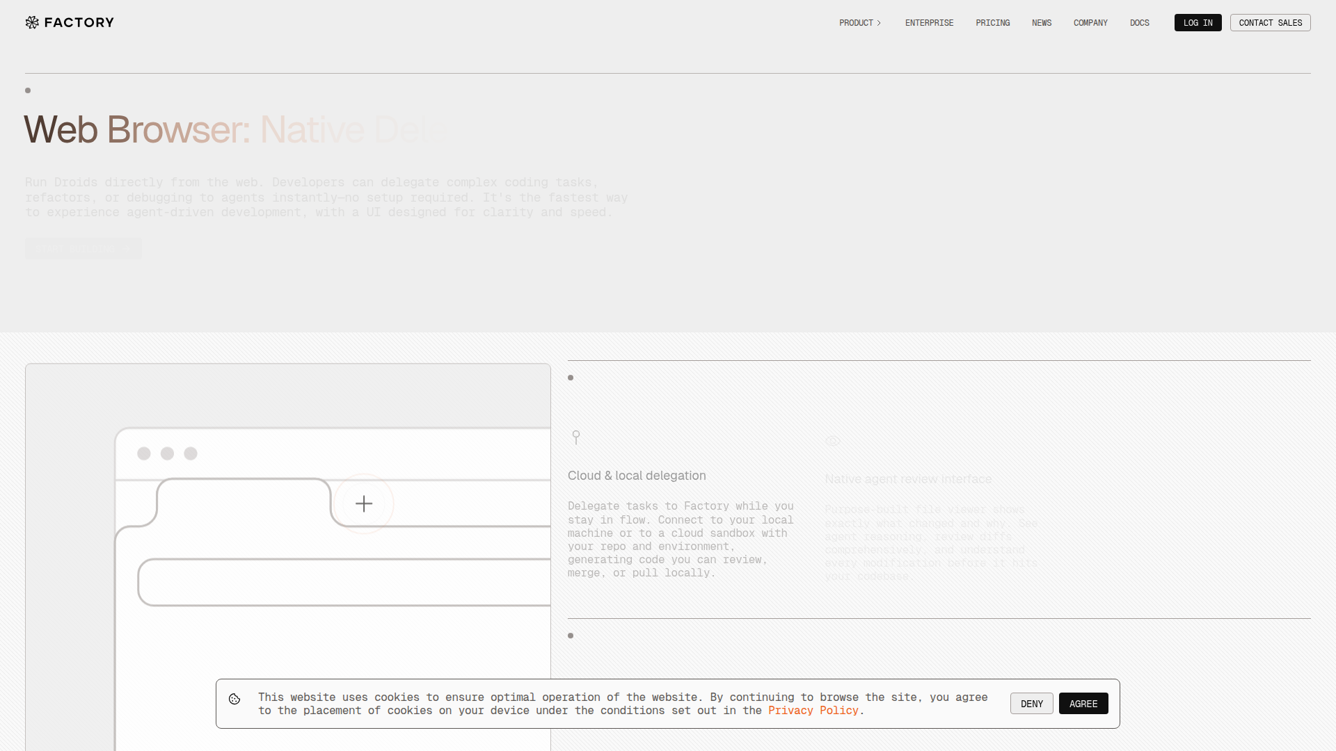 Web Browser Droids screenshot 1